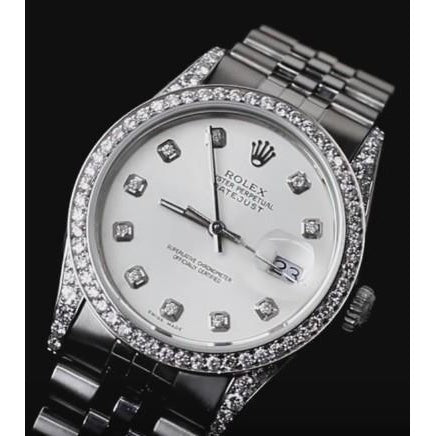 Diamond Bezel & Dial Ss
