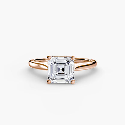 natural diamond ring side angle