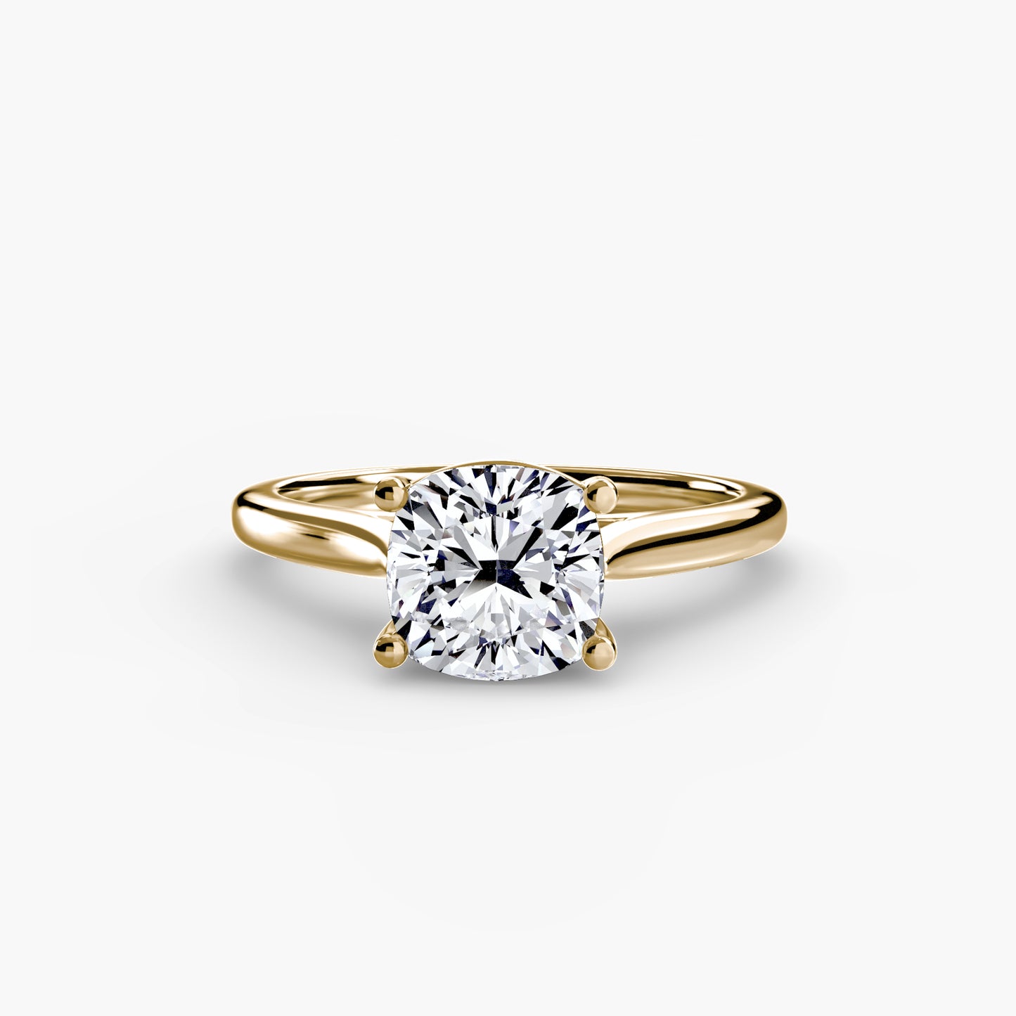 natural diamond ring side angle