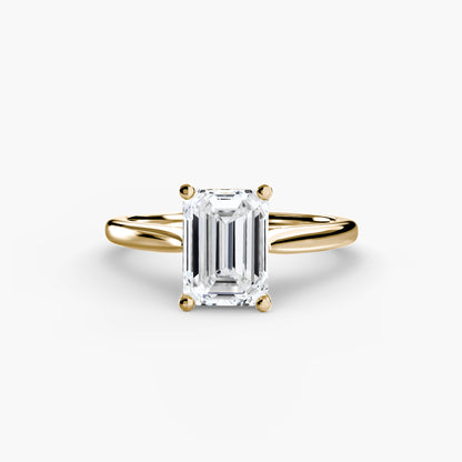 natural diamond ring close up detail