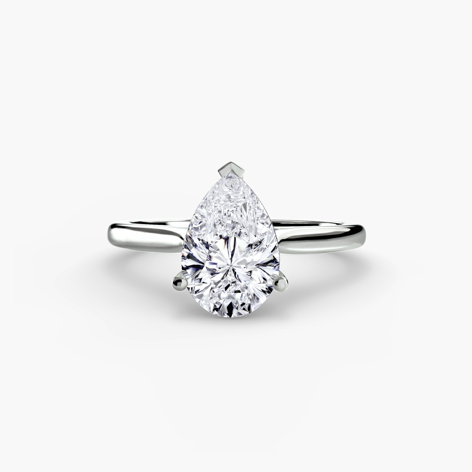 natural diamond ring macro detail