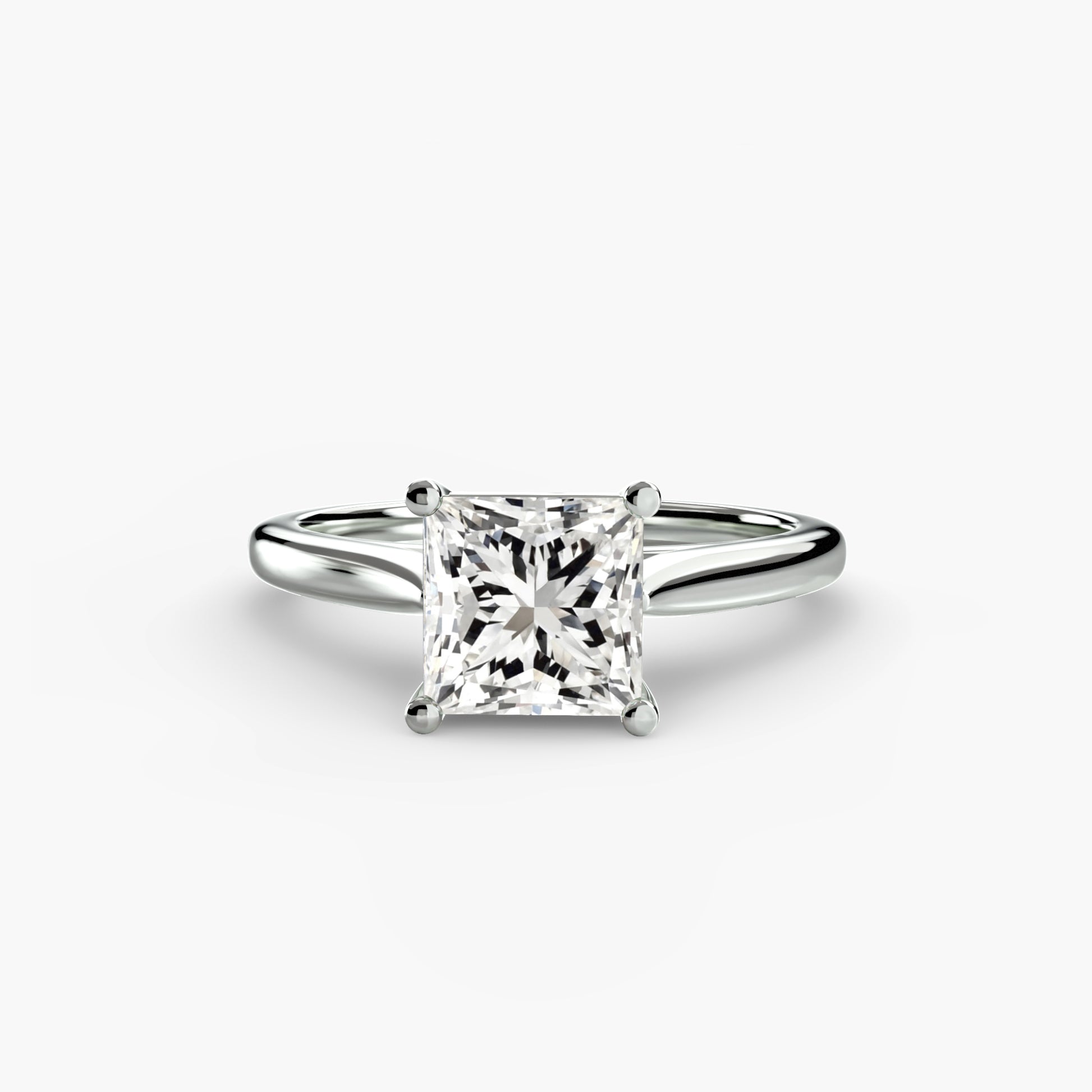 natural diamond ring close up detail