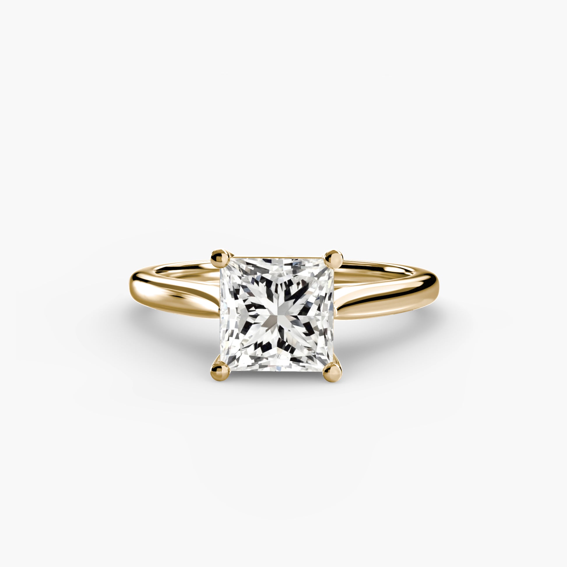 natural diamond ring close up detail