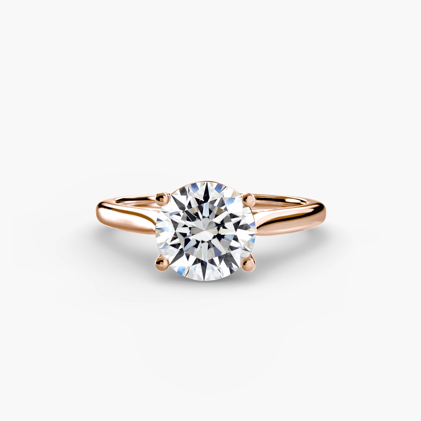 natural diamond ring band detail