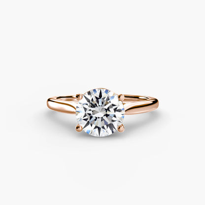 natural diamond ring macro detail