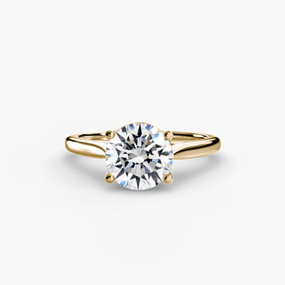 natural diamond ring macro detail