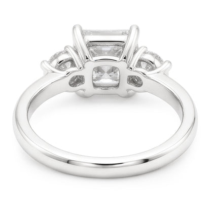 Natural Diamond Ring 2.25ct - White Gold 14K