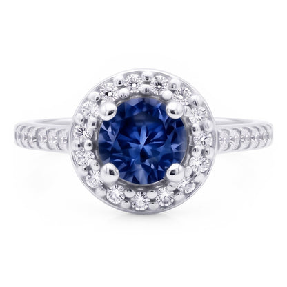 Natural Diamond Ring 2ct - White Gold 14K