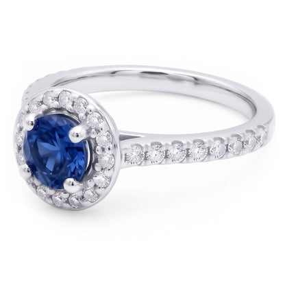 Natural Diamond Ring 2ct - White Gold 14K