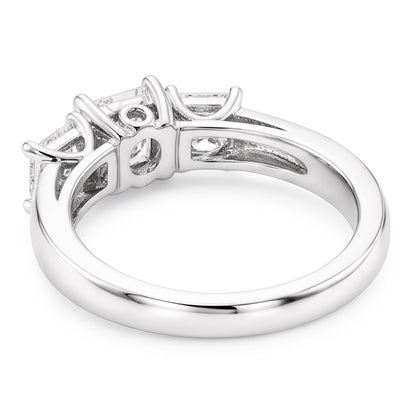 Natural Diamond Ring 2ct - White Gold 14K