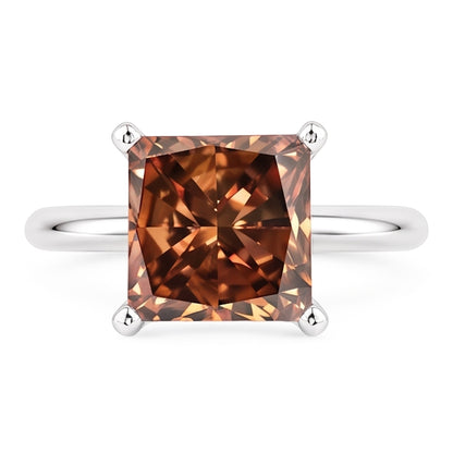 Natural Diamond Ring 3ct - White Gold 14K