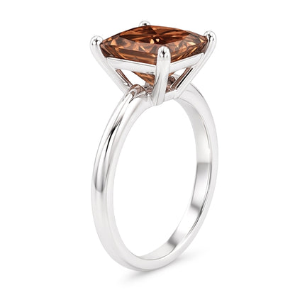 Natural Diamond Ring 3ct - White Gold 14K