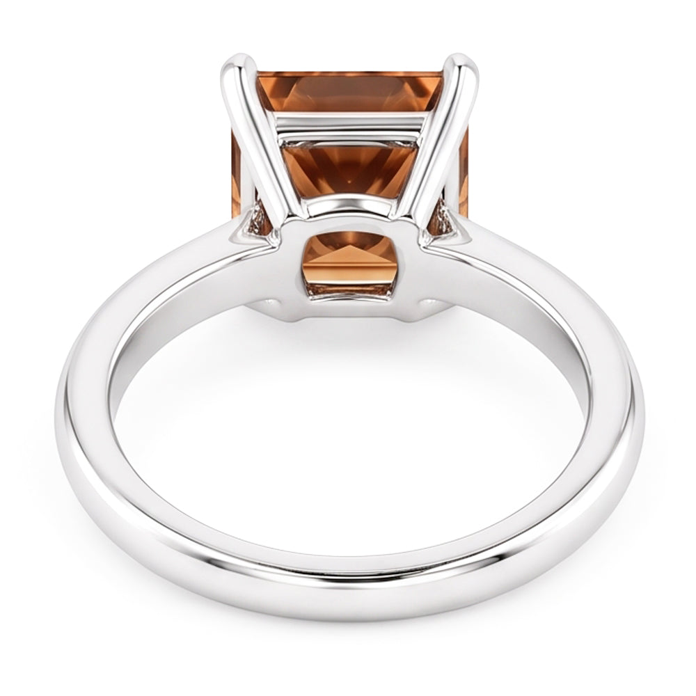 Natural Diamond Ring 3ct - White Gold 14K