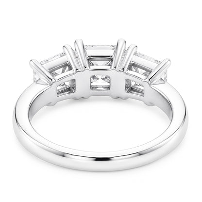 Natural Diamond Ring 3ct - White Gold 14K