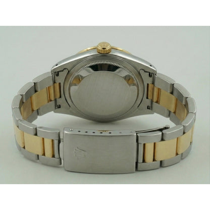 Natural Earth Mined Diamond Dial & Bezel Two Tone Datejust Watch