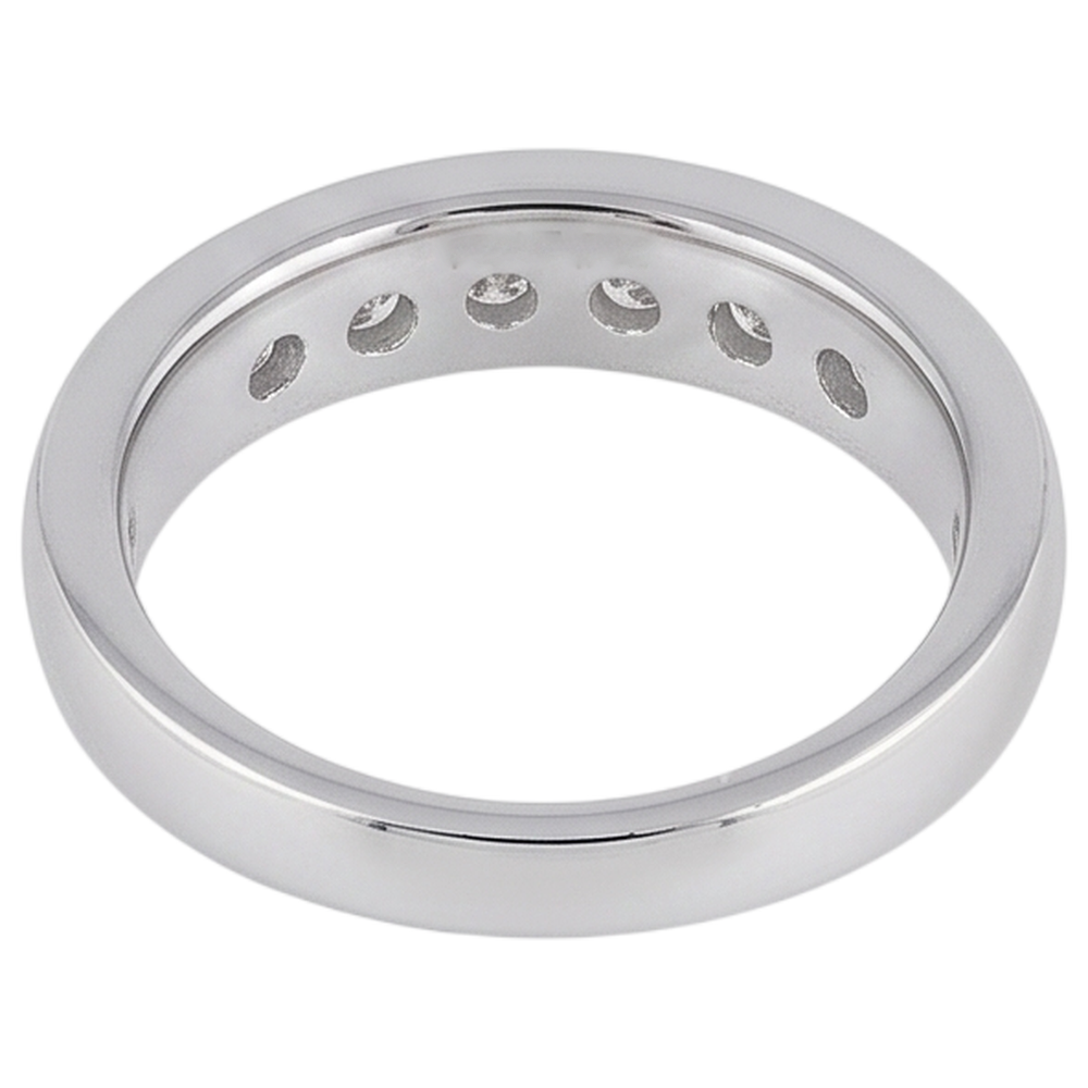 Natural Earth Mined Diamond Engagement Ring Gold Ladies Jewelry 0.60 Carats