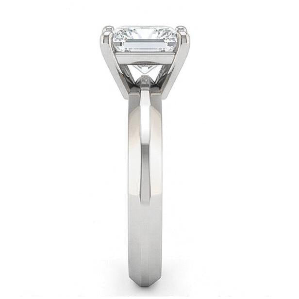 Natural Earth Mined Diamond Solitaire Engagement Ring 0.75 Ct. Jewelry White Gold