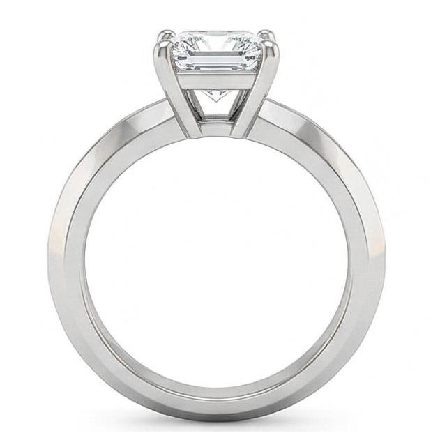 Natural Earth Mined Diamond Solitaire Engagement Ring 0.75 Ct. Jewelry White Gold