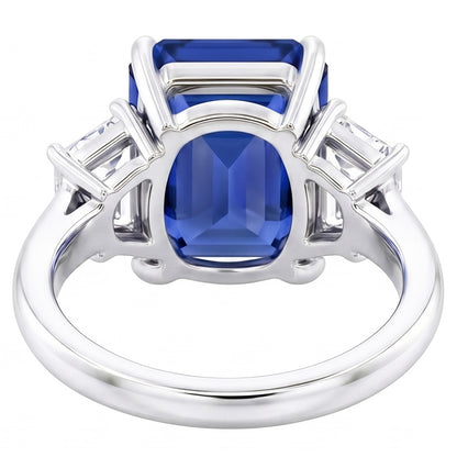 Natural Real ( Not Lab Grown )  Sapphire Engagement Ring