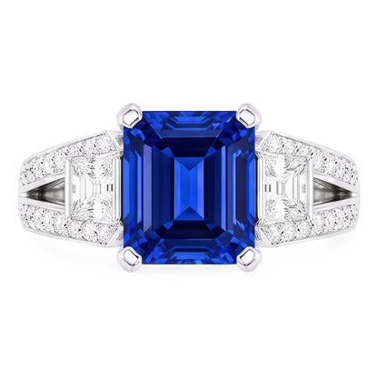 Natural Real ( Not Lab Grown )  Sri Lanka Gemstone Engagement Ring