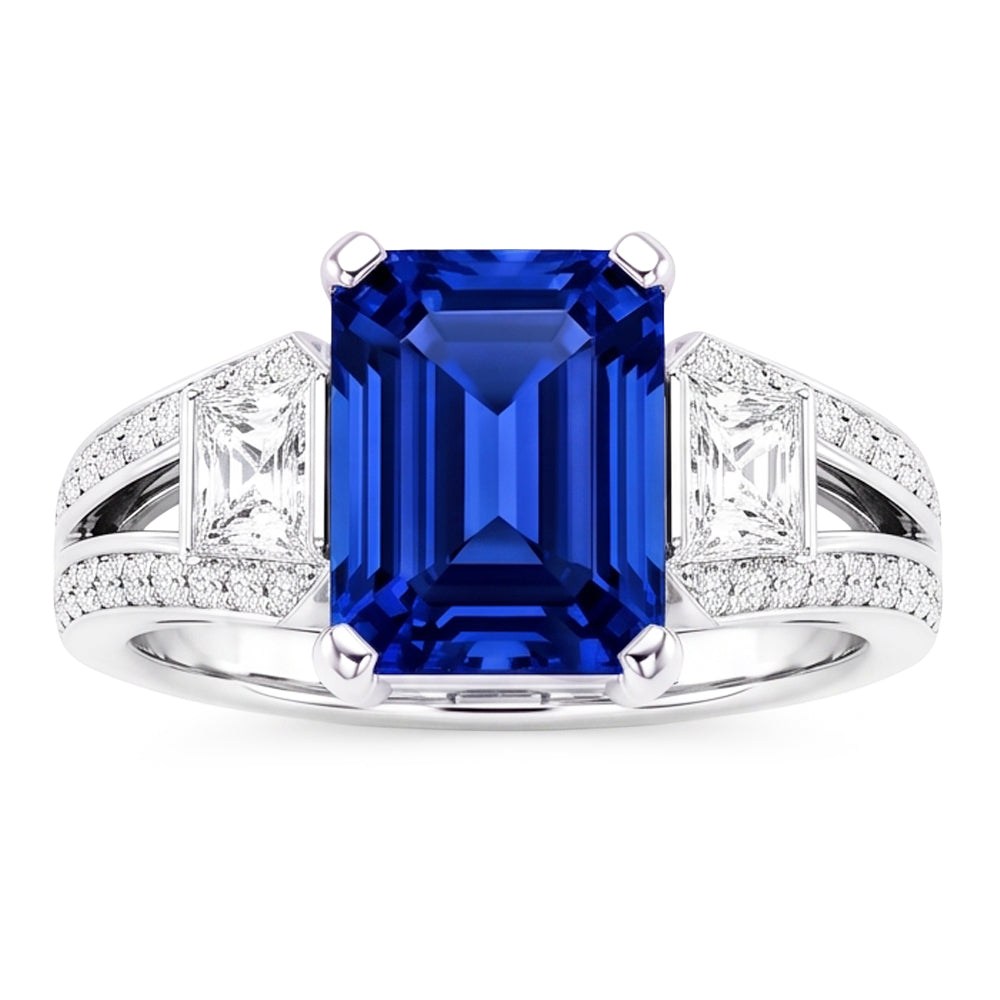 Natural Real ( Not Lab Grown )  Sri Lanka Gemstone Engagement Ring