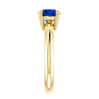 Natural Sapphire Ring 1.25ct - Yellow Gold 14K