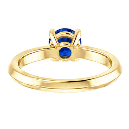 Natural Sapphire Ring 1.25ct - Yellow Gold 14K