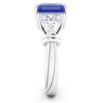 Natural Sapphire Ring 1.50ct - White Gold 14K