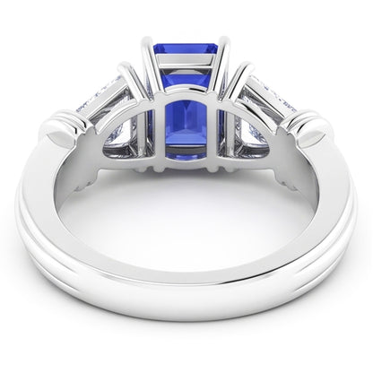 Natural Sapphire Ring 1.50ct - White Gold 14K
