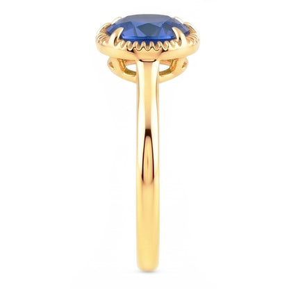 Natural Sapphire Ring 1.50ct - Yellow Gold 14K