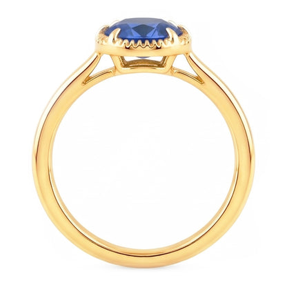 Natural Sapphire Ring 1.50ct - Yellow Gold 14K
