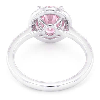 Natural Sapphire Ring 1.75ct - White Gold 14K