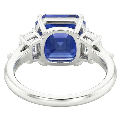 Natural Sapphire Ring 2ct - White Gold 14K