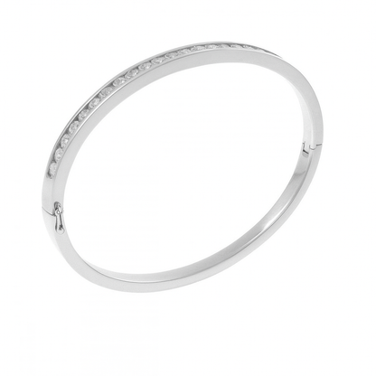 Natural Earth Mined Diamond Bangle