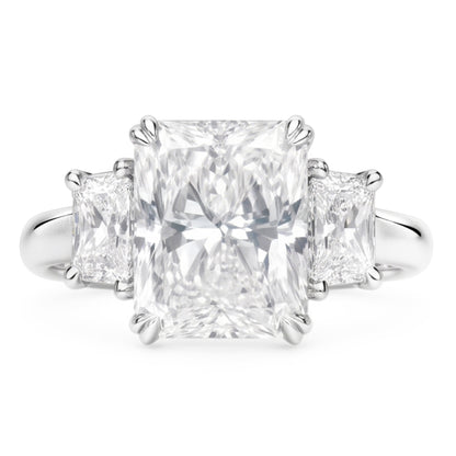 New 10 Carat Genuine Radiant Natural Real Diamond ( Not Lab Grown ) Ring