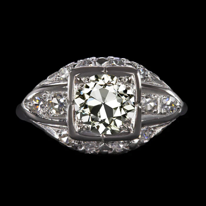 New Rustic Diamond Women's Engagement Ring