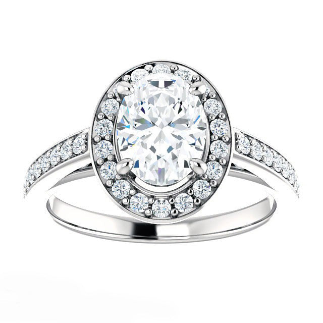 natural round diamond 5.50ct ring close up detail
