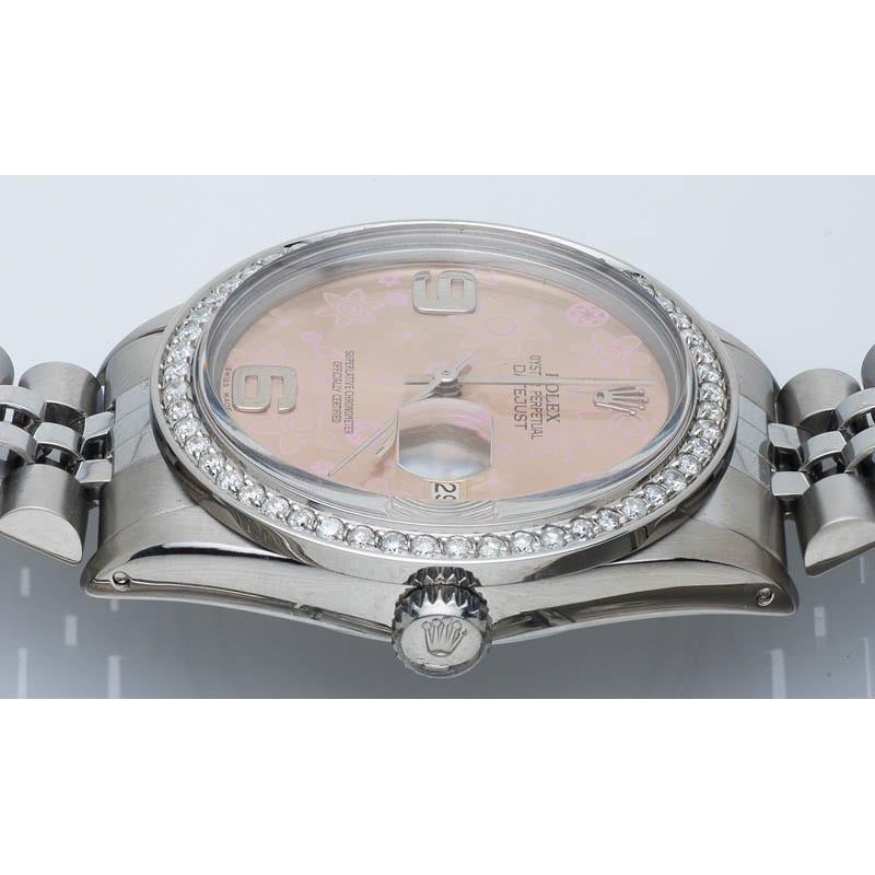  Ss Jubilee Diamond Rolex Date Just 