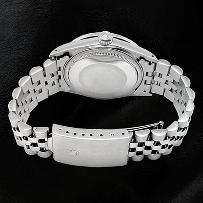 Pink Diamond Dial Rolex Datejust Watch Oyster Perpetual Bezel Diamond QUICK SET