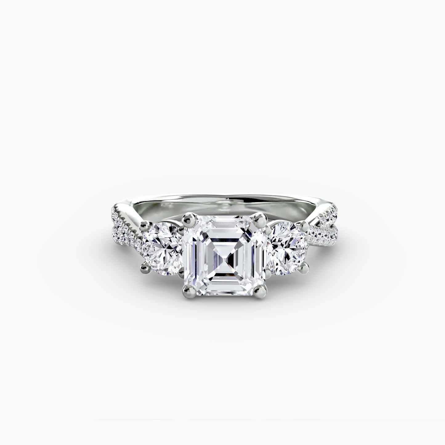 natural round diamond 0.77ct band lifestyle photo