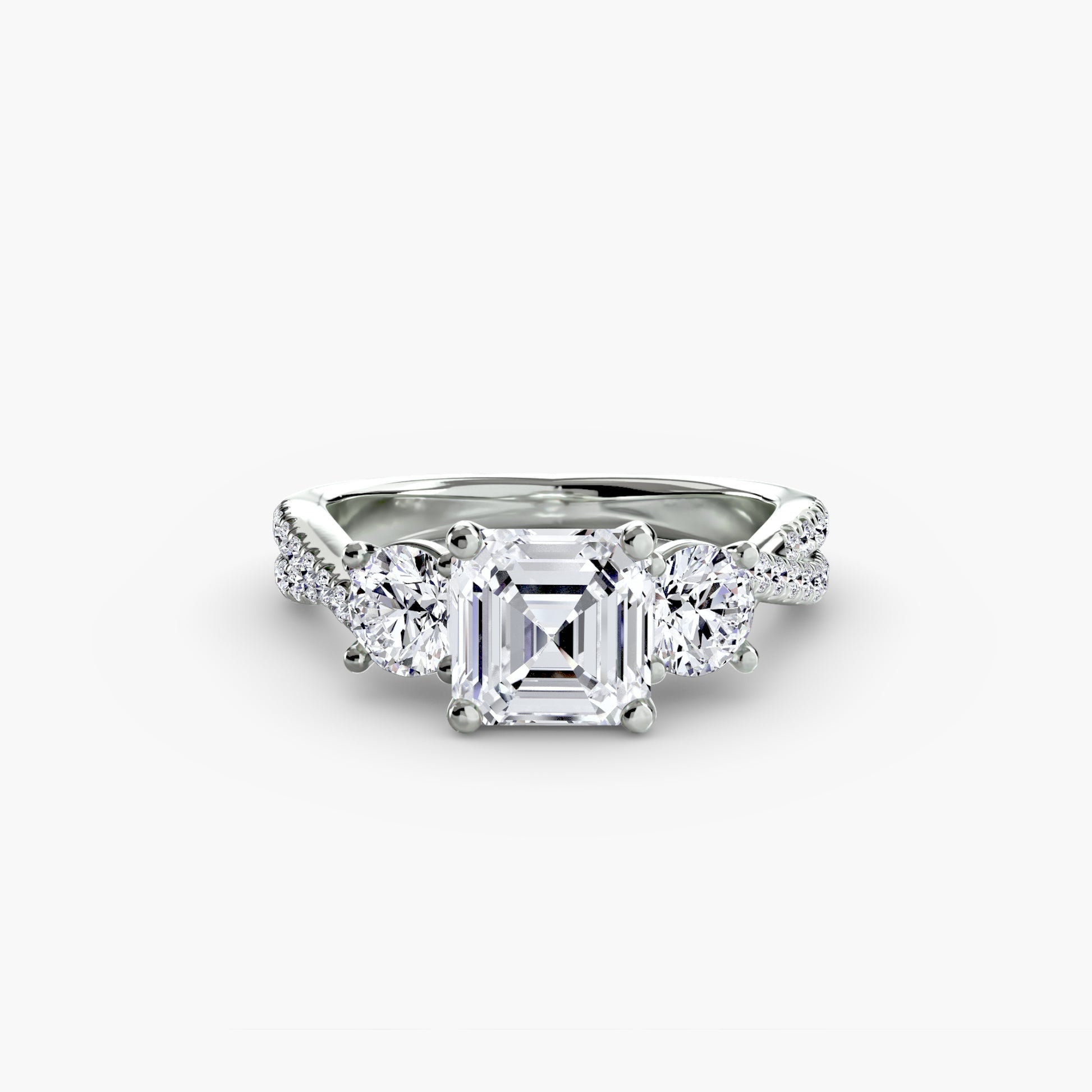 natural round diamond 0.77ct band lifestyle photo