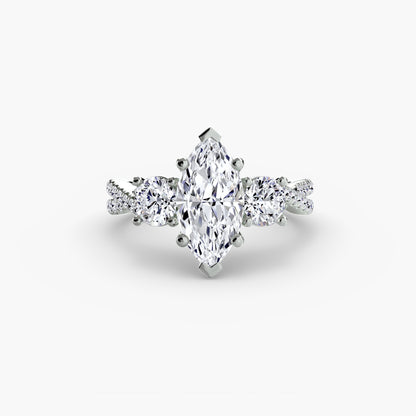 natural round diamond 0.77ct band lifestyle photo