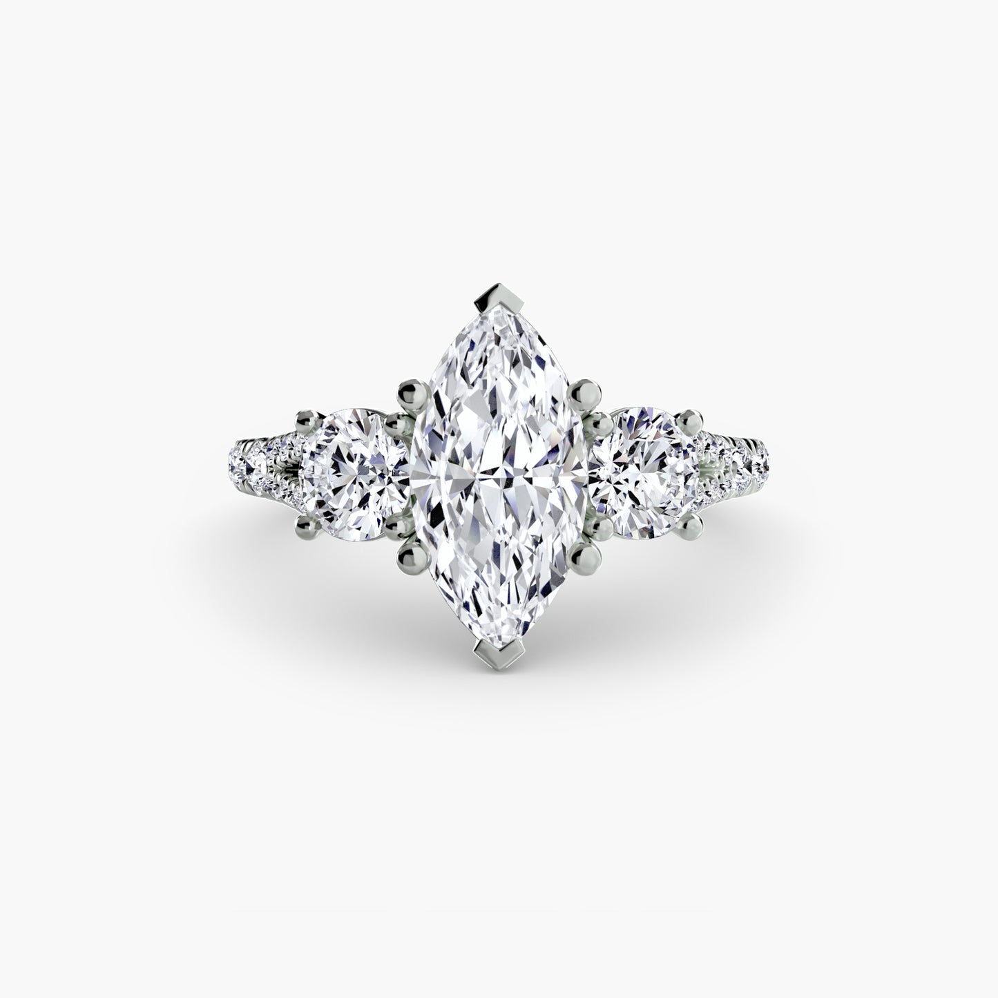 natural round diamond 0.77ct band certificate
