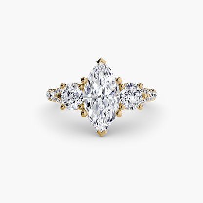 natural round diamond 0.77ct band certificate