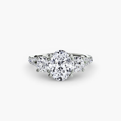 natural round diamond 0.77ct band certificate