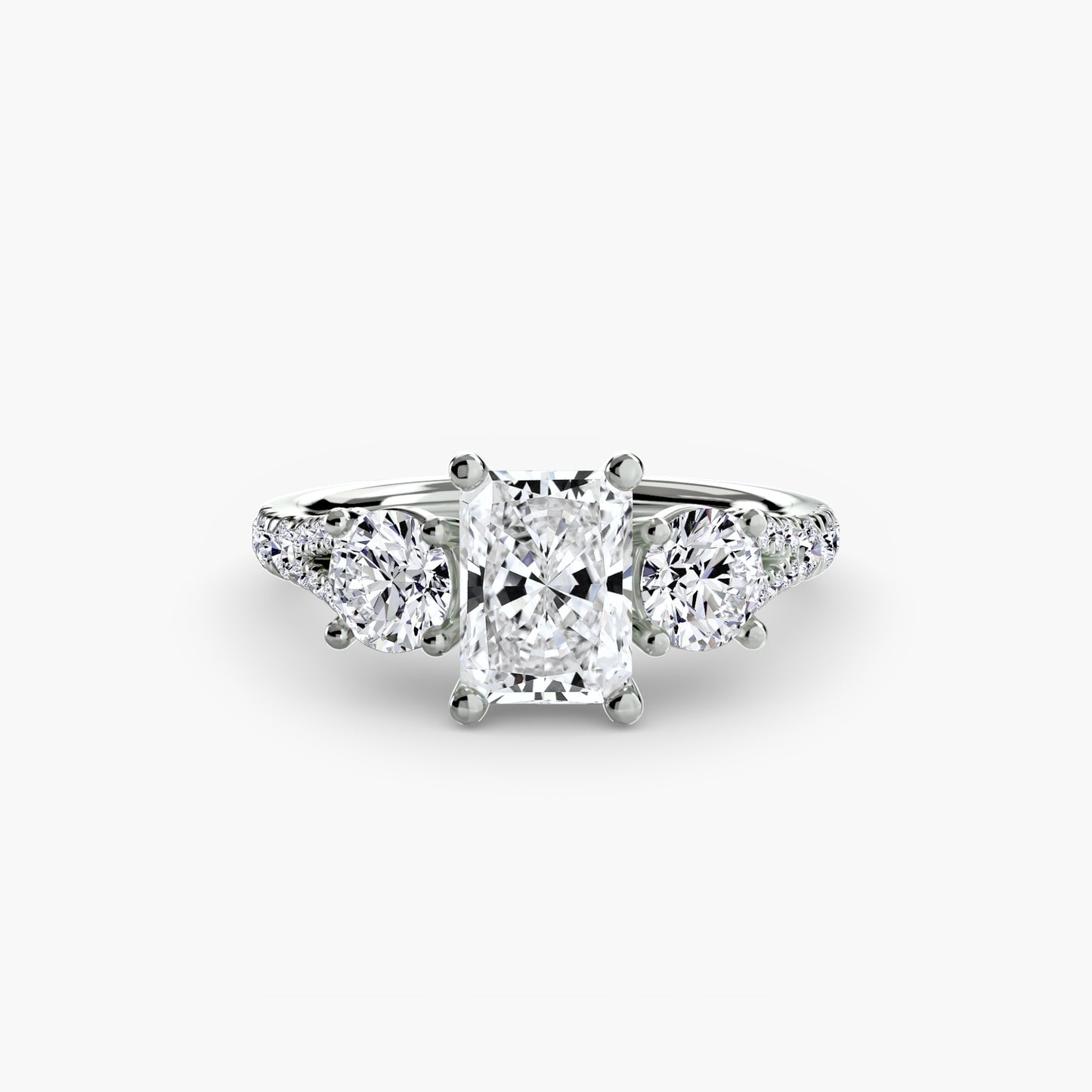 natural round diamond 0.77ct band certificate