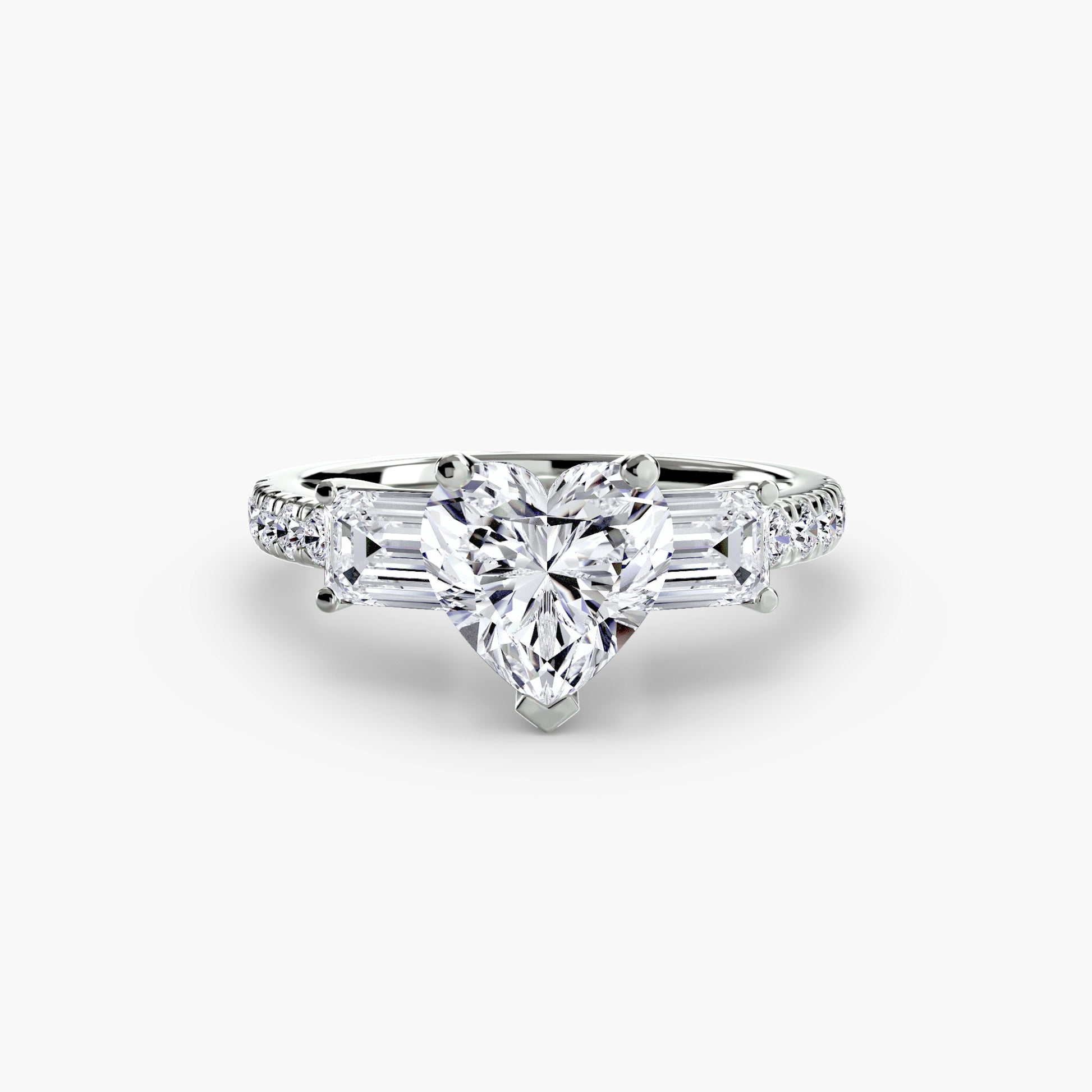 natural round diamond 0.89ct band band detail