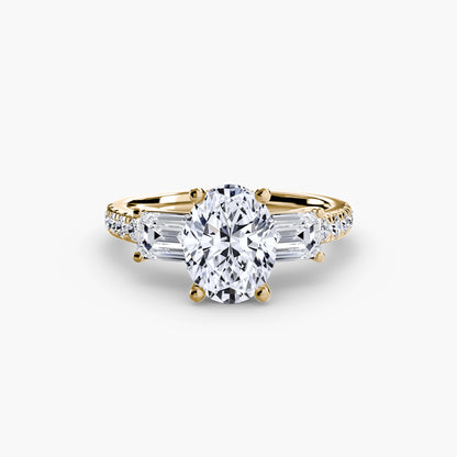 natural round diamond 0.89ct band packaging