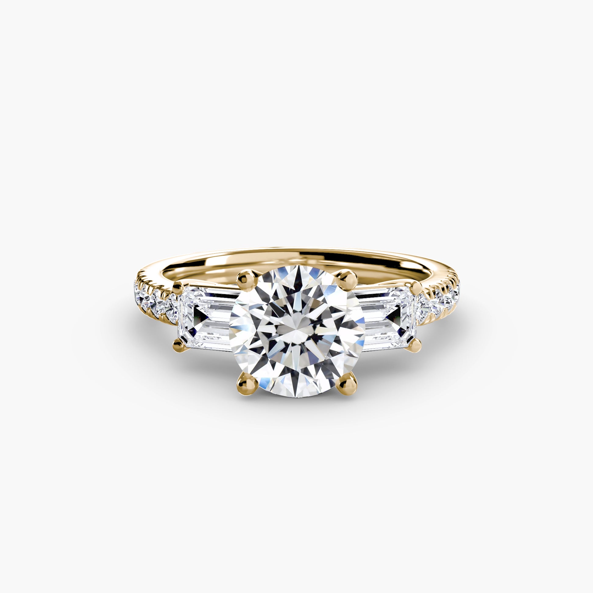 natural round diamond 0.89ct band certificate