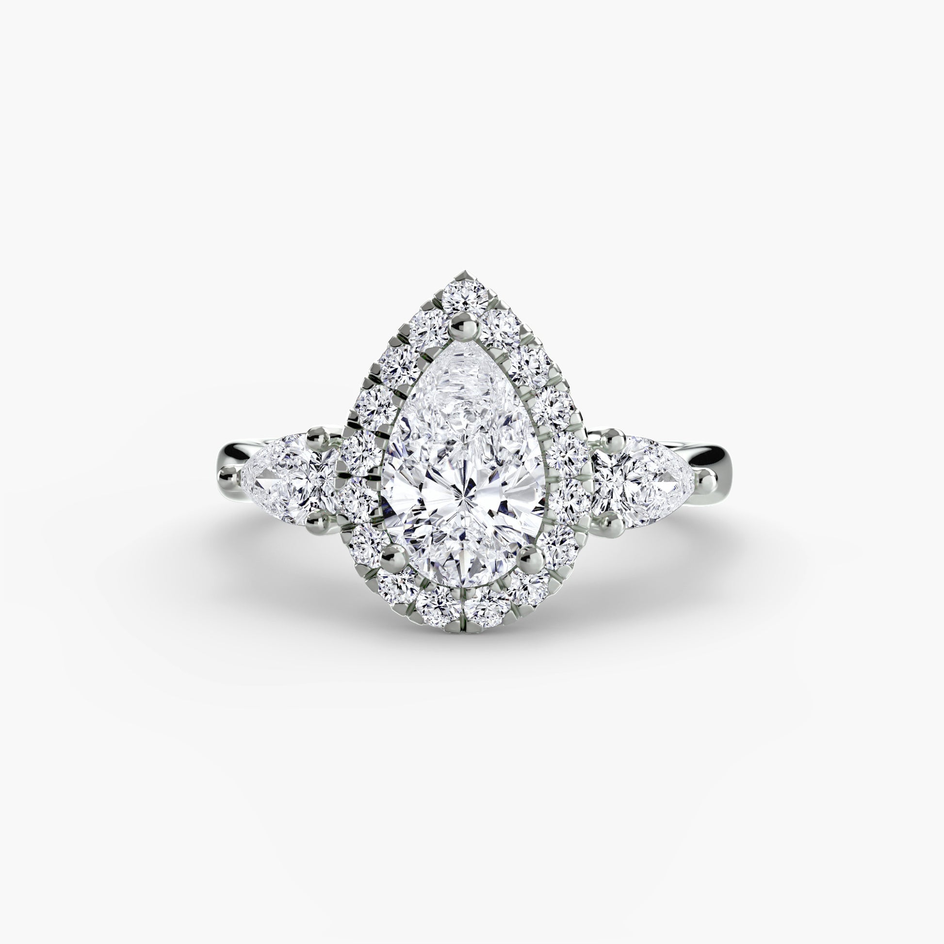 natural round diamond 0.52ct ring certificate